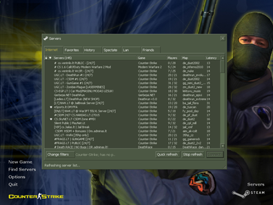 servidores counter strike 1.6